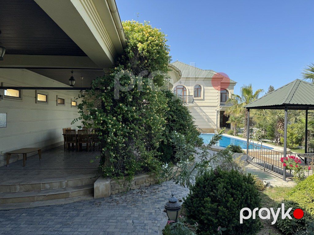 İcarəyə verilir 8 otaqlı həyət evi/bağ evi 500 m² — Ev, villa, Bakı (7)