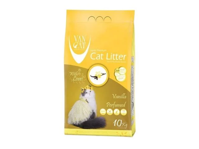 Van Cat vanil ətirli topalaşan pişik qumu, 10 kq — Bakı