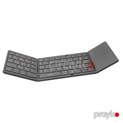 Green Lion Foldable Bluetooth Keyboard (Gnfldbtkbgy) Black — Bakı