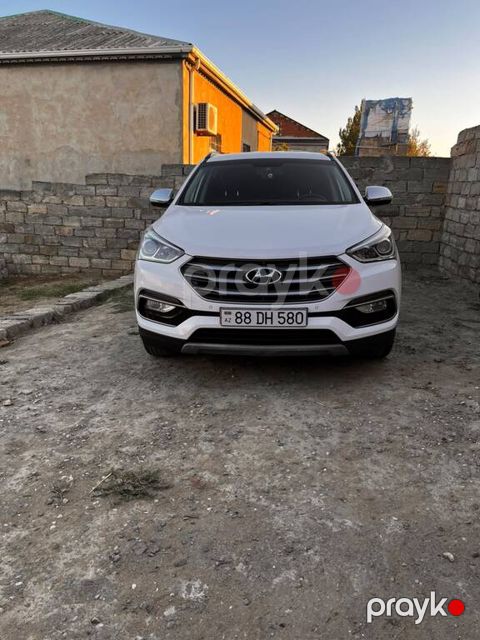 Hyundai Santa Fe, 2.0 L, 2017 il, 174 500 km — Ağcabədi