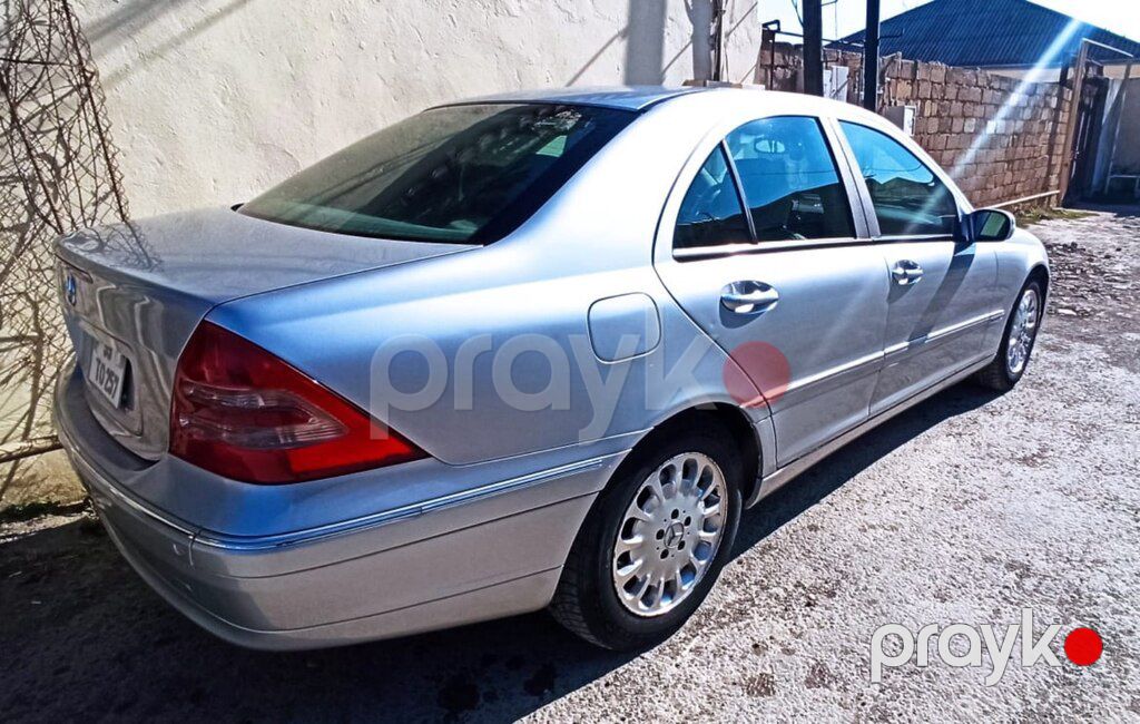 Mercedes C 200, 2.0 L, 2002 il, 85 000 km — Avtomobillər, Bakı (3)