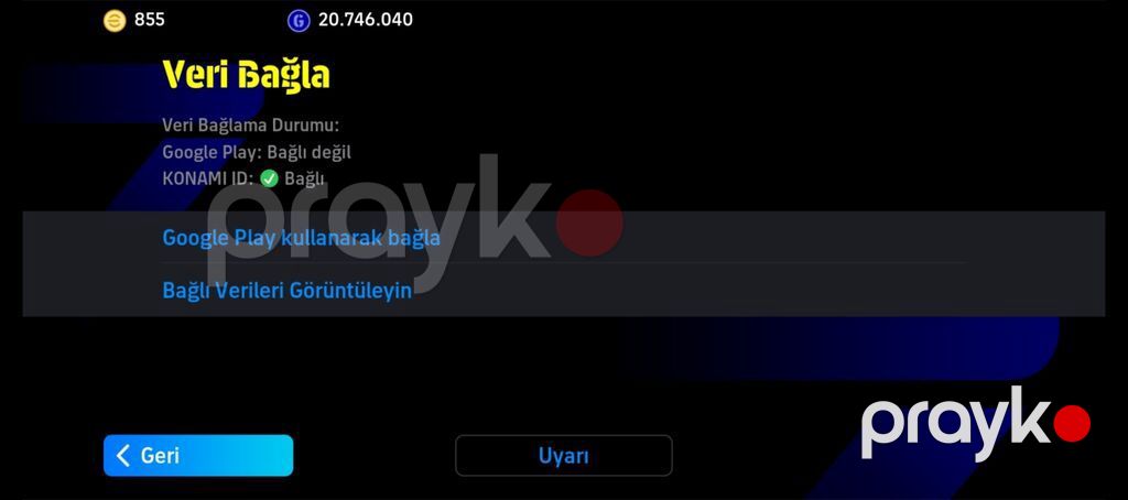 EFootball mobil hesabı – güclü heyət və valyuta - Kollektiv güc: 3208 — Digər, Qax (3)