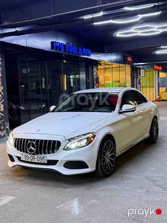 Mercedes C 300, 2.0 L, 2016 il, 163 000 km — Avtomobillər, Bakı (5)