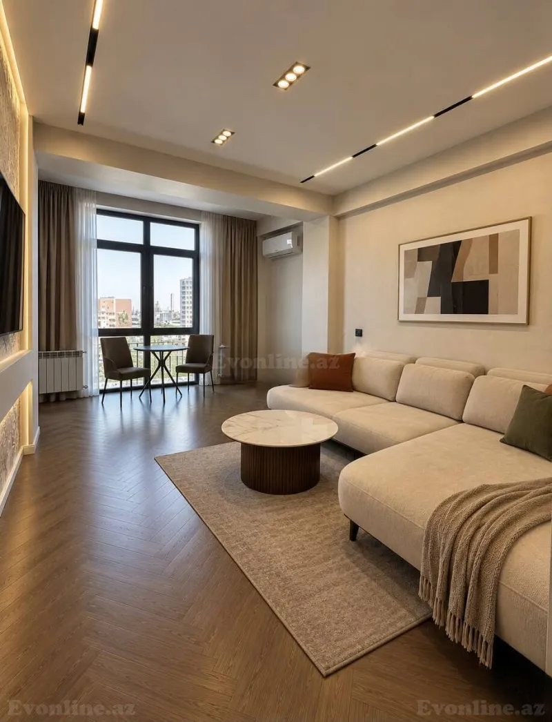 Kirayə verilir 2 otaqlı Mənzil Yeni tikili 80 m² Bakı, Nizami r., Qara Qarayev m — Bakı