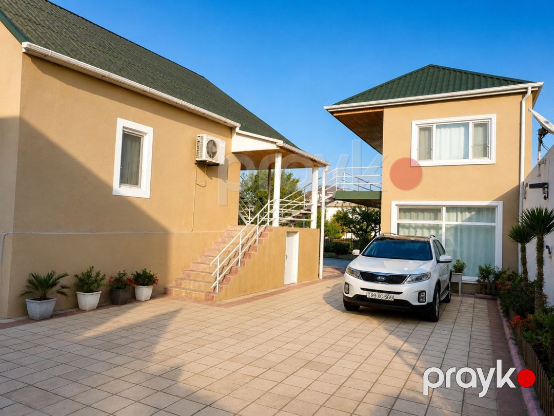 Satılır 6 otaqlı həyət evi/bağ evi 140 m² — Ev, villa, Bakı (2)