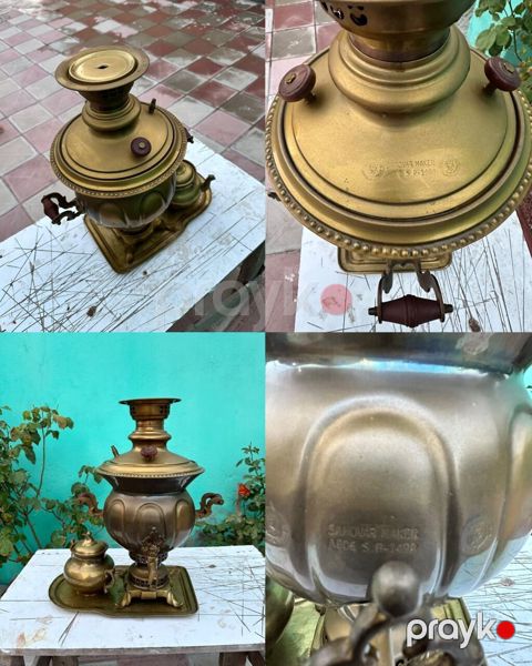 Samovar satilir 400azn. 5 litr. Unvan Bine savxoz Nigaz — Bakı