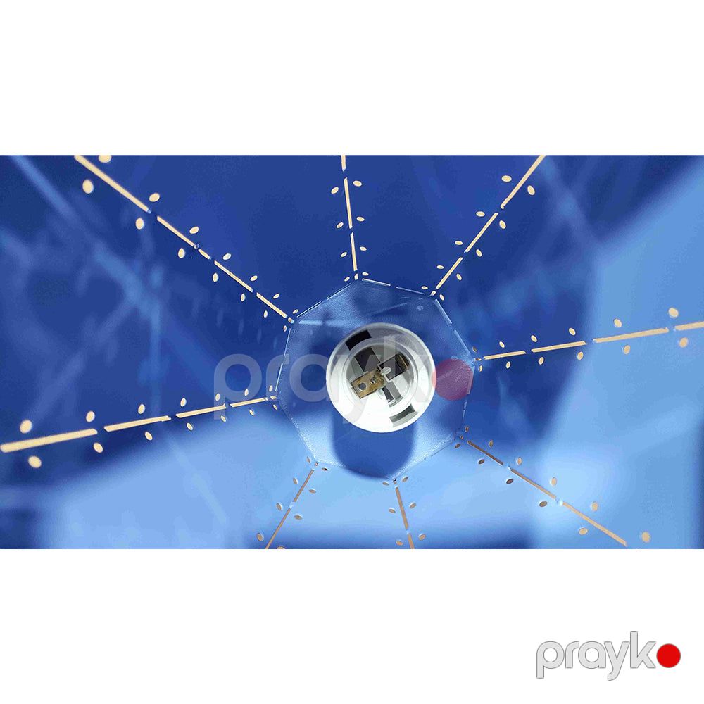 Sparkled asma çilçıraq 2 - li 100-240V E27 HP1023-2Y+B — İşıqlandırma, Bakı (2)