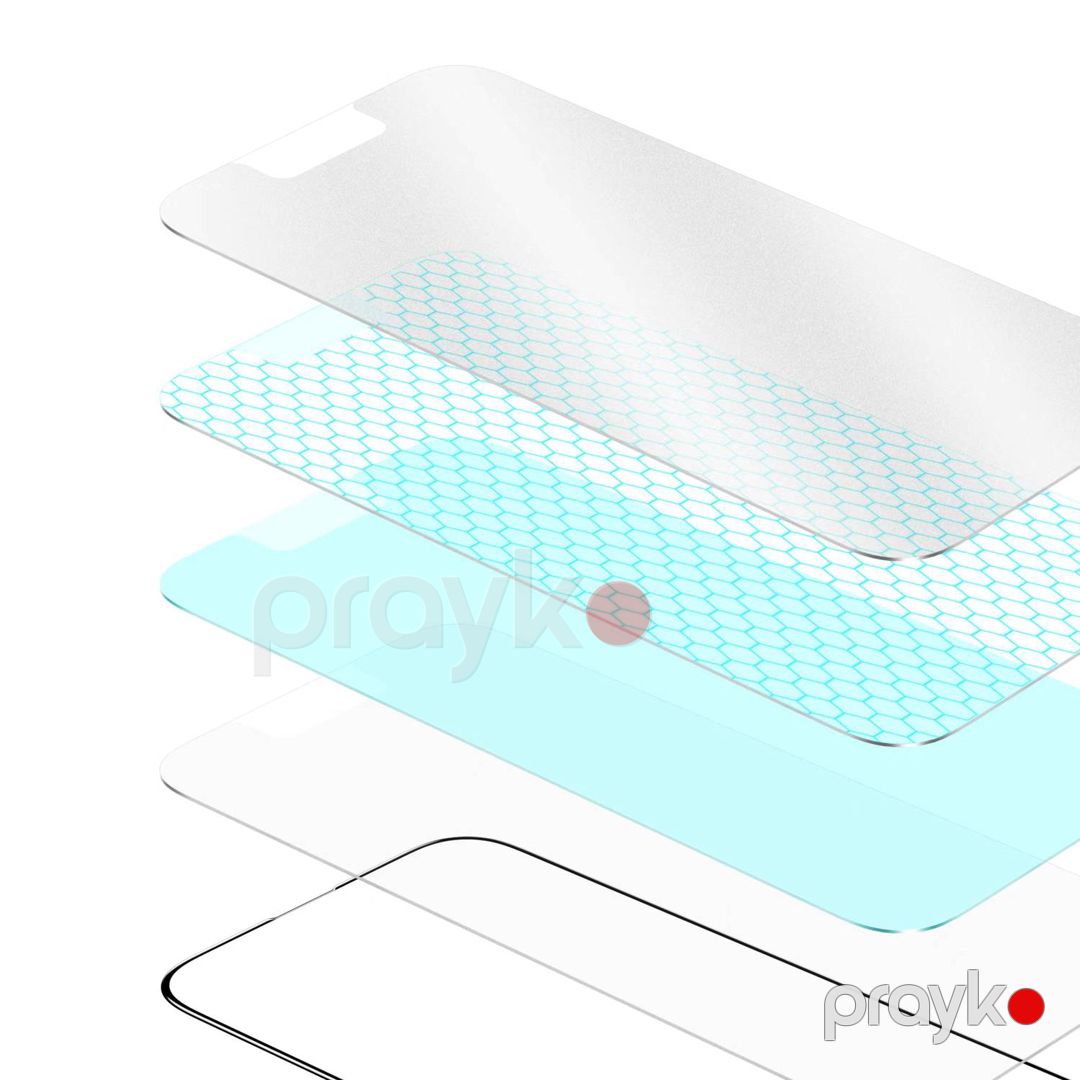 Green 3D AG/Matte HD Glass Screen Protector for iPhone 14 Pro 6.1" Clear — Mallar, Bakı (3)