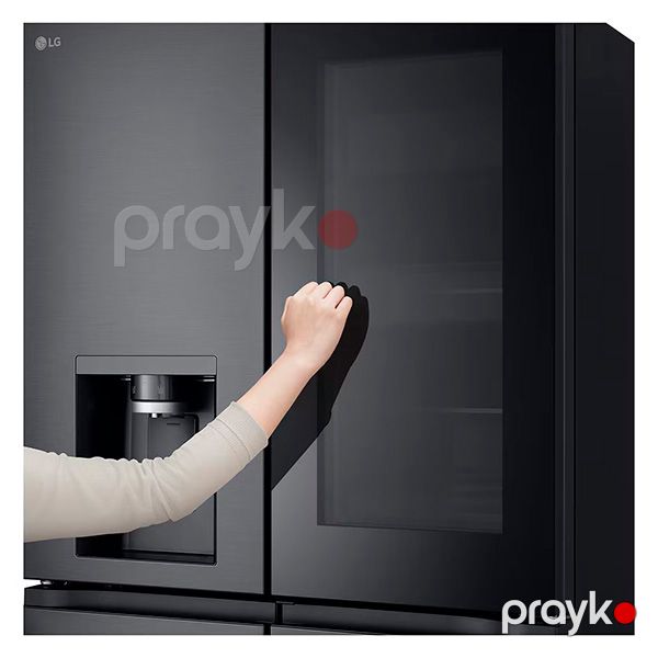 Soyuducu LG GC-X24FFCBB Graphite — Soyuducular, Bakı (4)