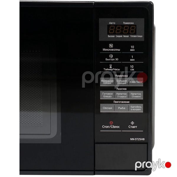 Mikrodalğalı soba Panasonic NN-ST25HBZPE Black — Mallar, Bakı (4)