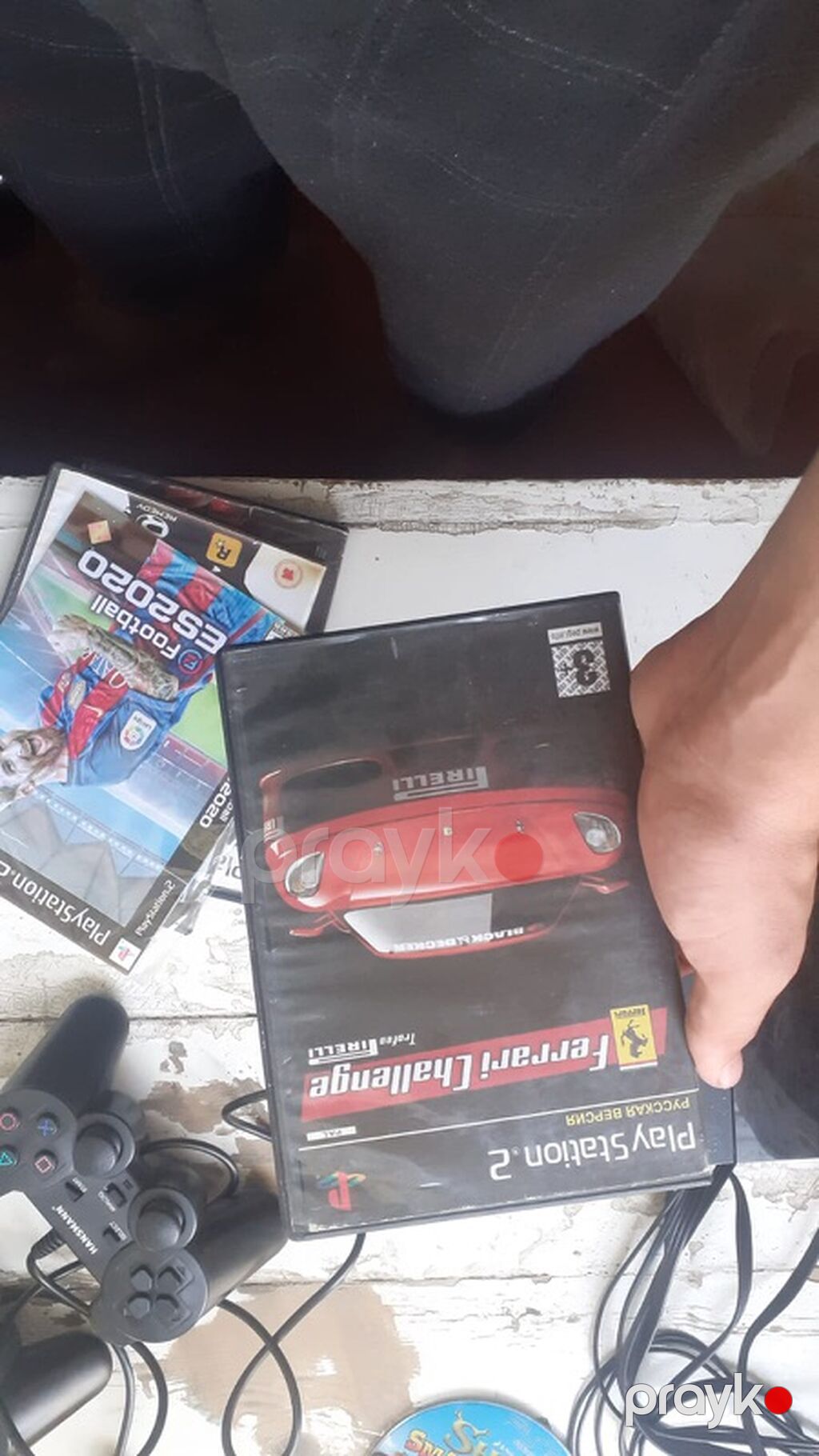 PlayStation 2 Slim oyun konsolu dəsti Komplekt: - PS2 Slim konsol - 2 — Oyun konsolları, Bakı (10)