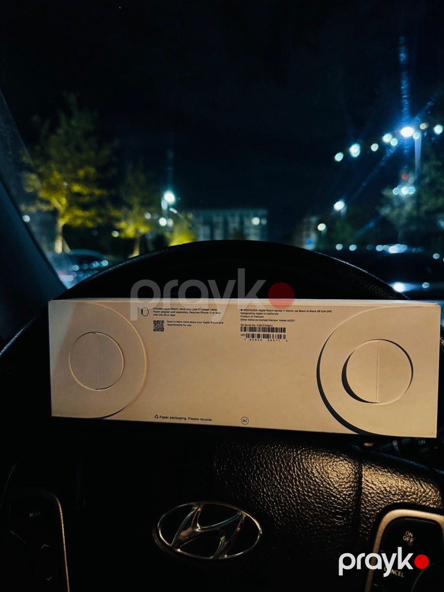 Apple Watch Series 11 Aluminum Jet Black 42mm — Ağıllı saatlar və biləkliklər, Bakı (2)