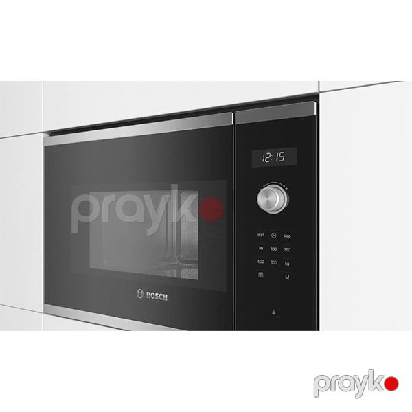 Quraşdırılan mikrodalğalı soba Bosch BFL524MS0 Black — Mallar, Bakı (2)