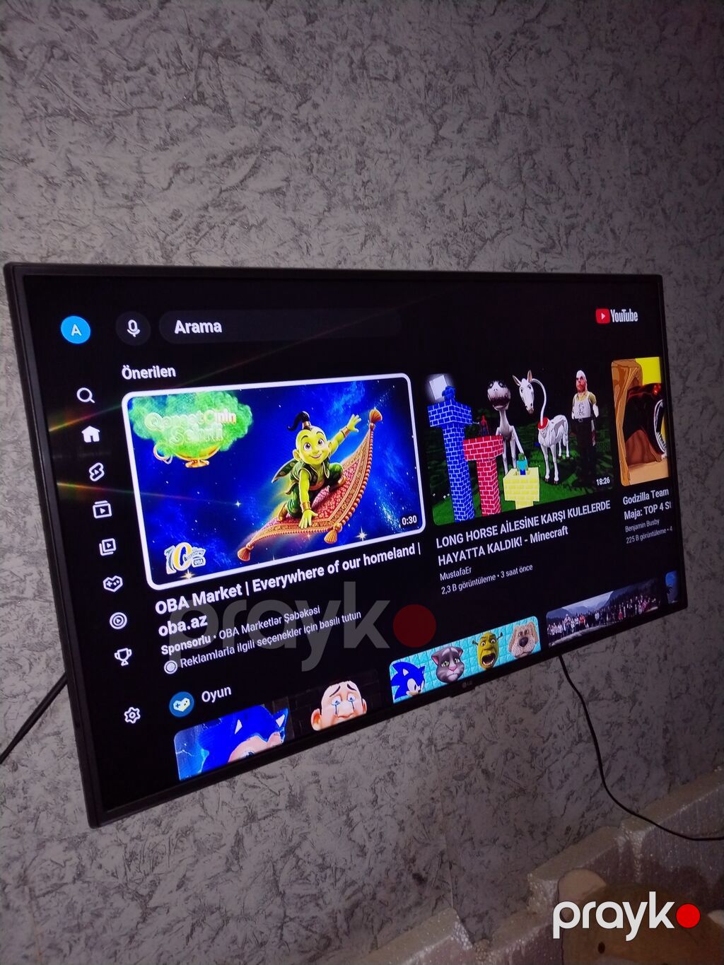 LG Smart TV – 80” dioqonal cizigi belə yoxdur ideal vəziyyətdədir — Televizorlar, Bakı (3)