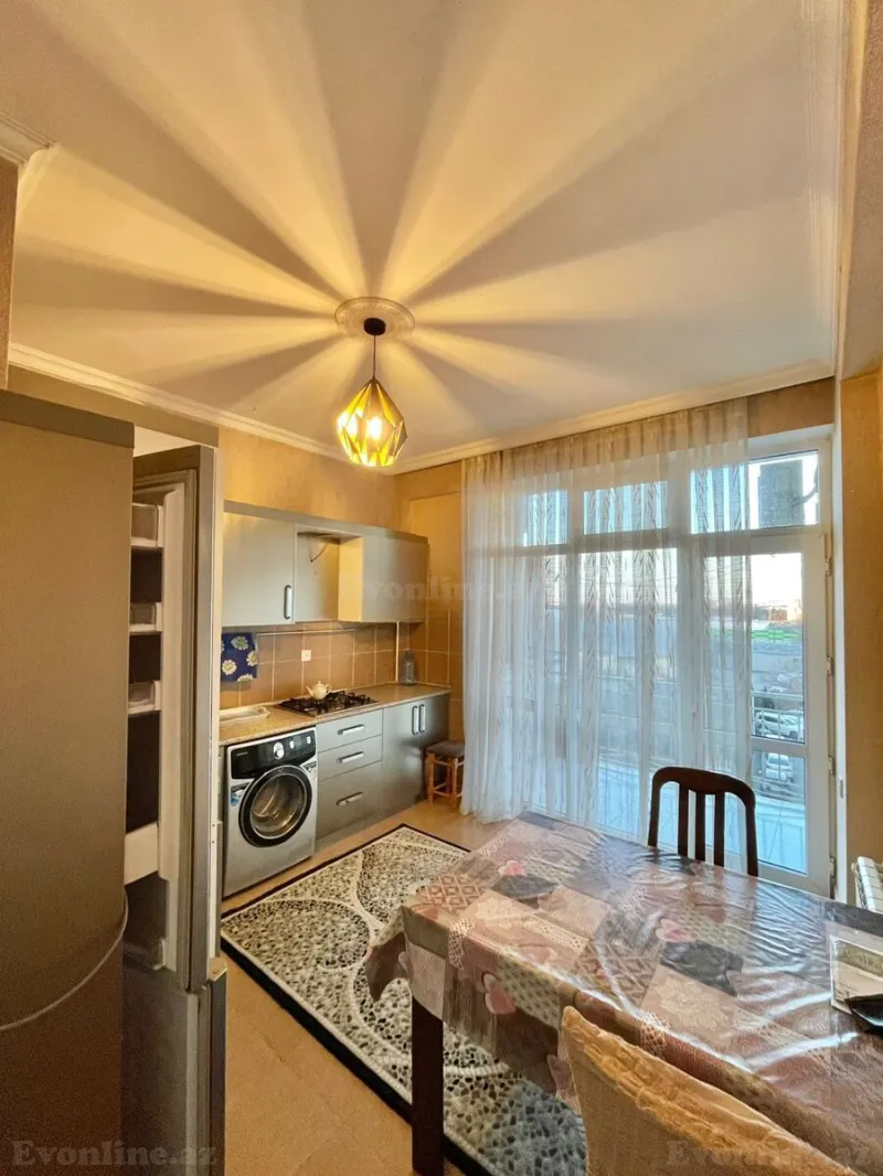 Kirayə verilir 2 otaqlı Mənzil Yeni tikili 90 m² Bakı, Nərimanov r., Bakmil m — Mənzil, Bakı (6)