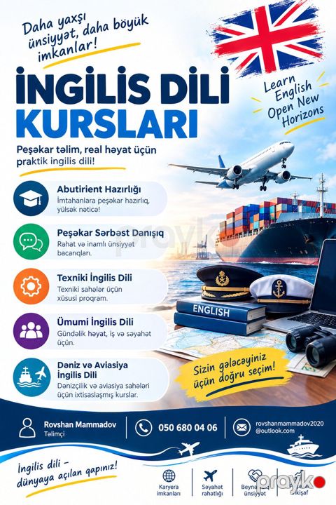 İngilis dili kursu — Bakı