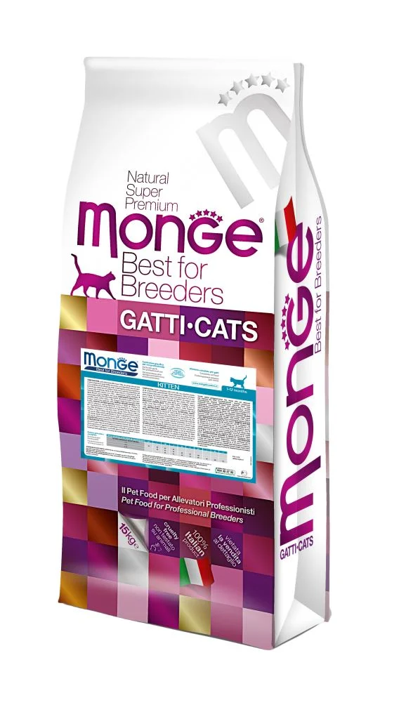 Monge Kitten Best for Breeders Chicken, pişik balaları üçün tam quru yem, toyuqla, super premium keyfiyyətli (çəki ilə) — Bakı