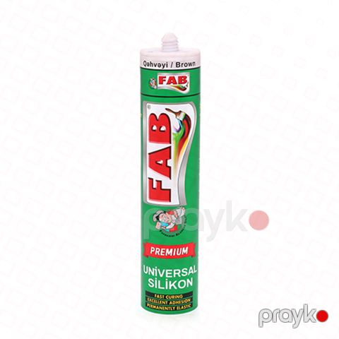 Fab silikon premium qəhvəyi 280 ml — Omid.az — Təmir və tikinti