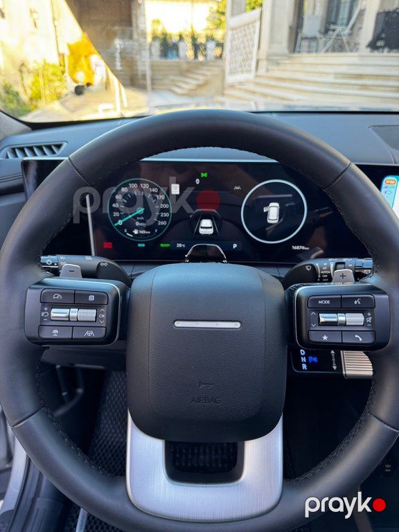 Hyundai Santa Fe, 1.6 L, 1 kWh, 2025 il, 16 874 km — Avtomobillər, Sumqayıt (10)