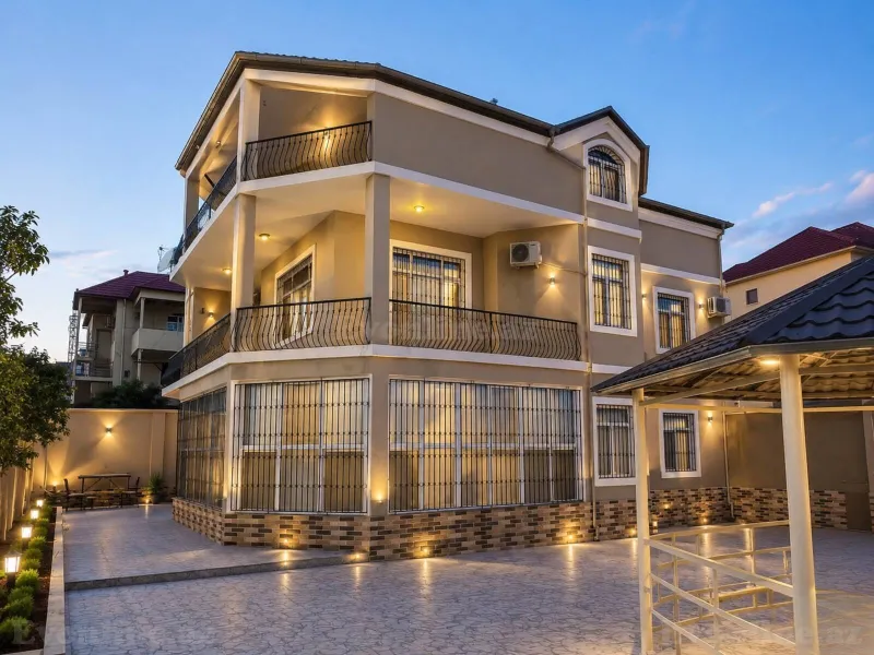 Kirayə verilir 7 otaqlı Həyət evi 410 m² Bakı, Səbail r — Pərviz bəy