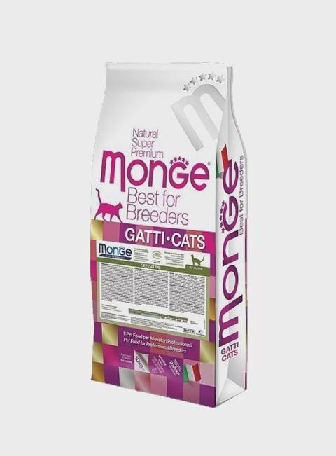 Monge Sensetive Best for Breeders Chicken, həssas pişiklər üçün tam quru yem, toyuqla, super premium keyfiyyətli (çəki ilə) — Cats