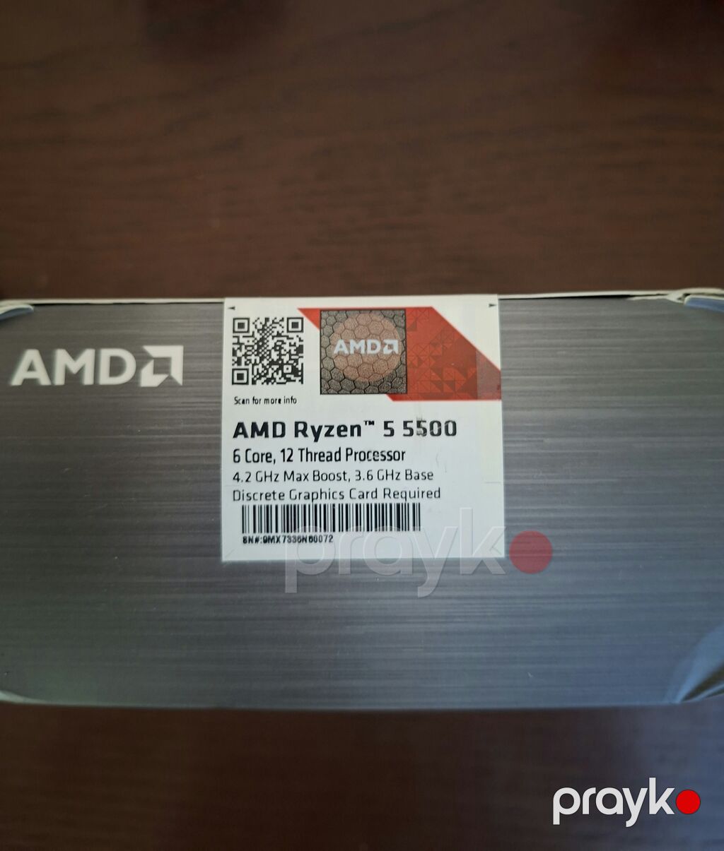 Prosessor AMD Ryzen 5 AMD 4 GHz, 6 nüvə, Yeni — Prosessor, Bakı (3)