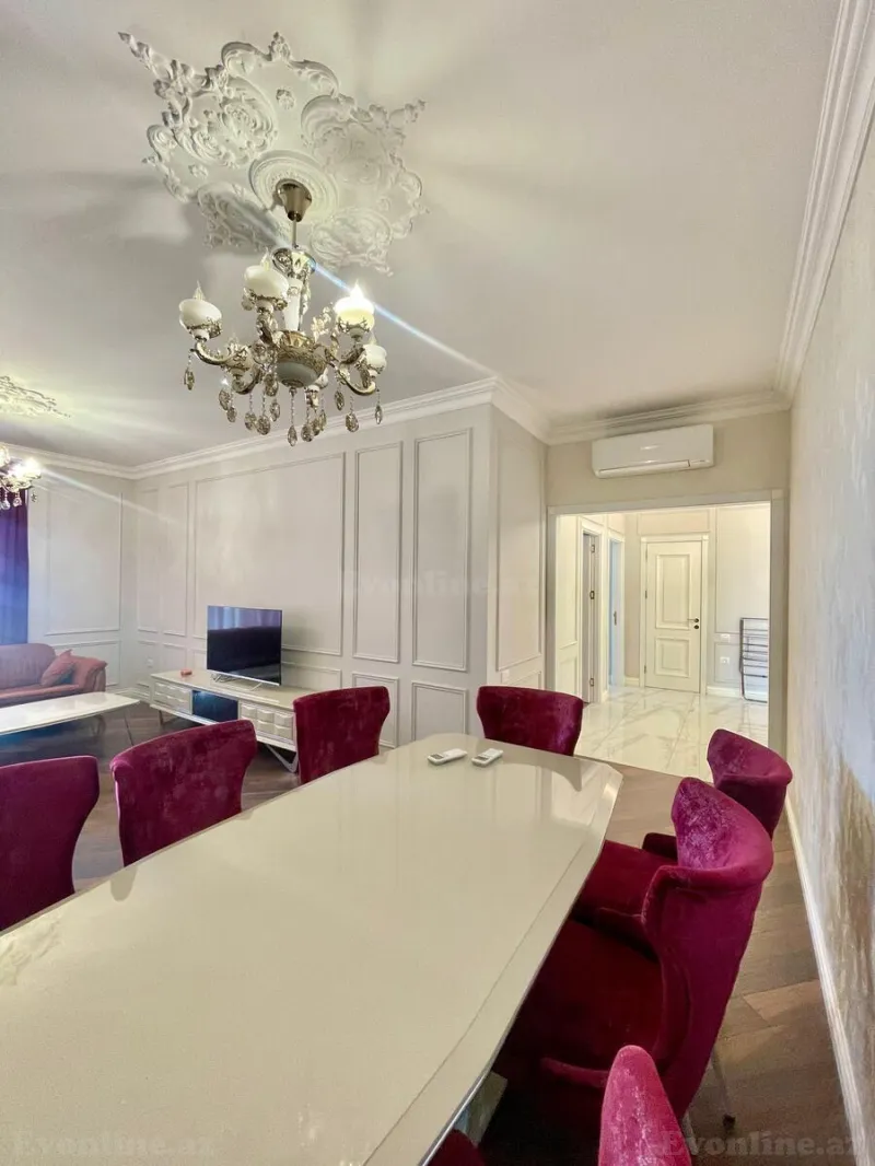 Kirayə verilir 3 otaqlı Mənzil Yeni tikili 148 m² Bakı, Yasamal r., 8 Noyabr m — Mənzil, Bakı (5)