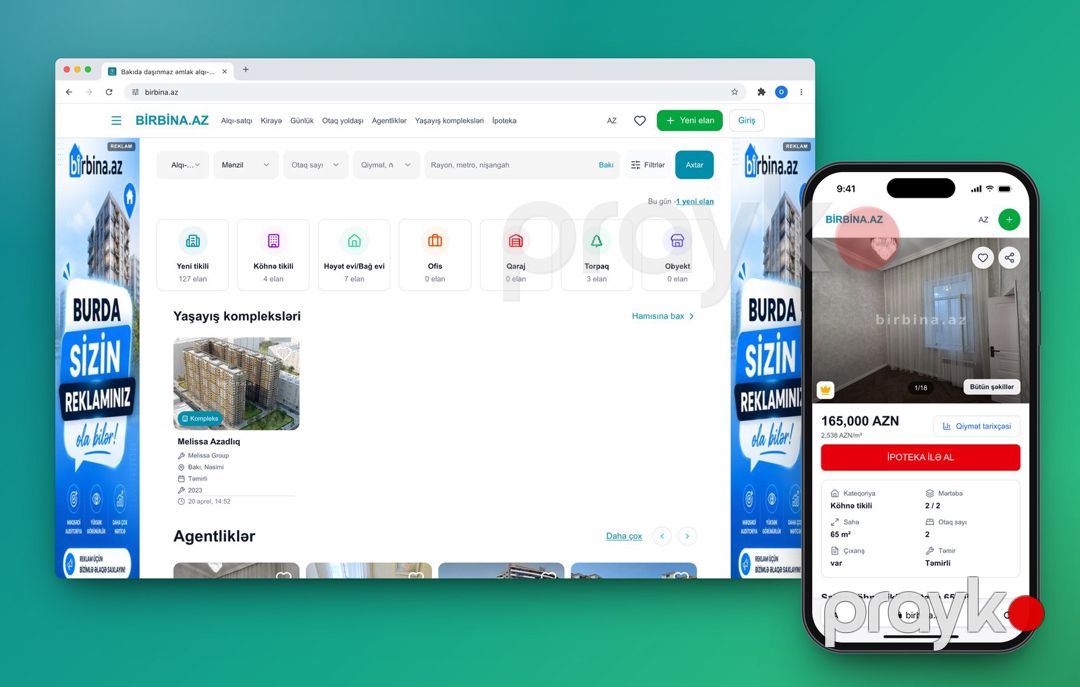 Veb saytların hazırlanması və sayt sifarişi (1 həftəyə) — Reklama, IT, marketing, Bakı (3)