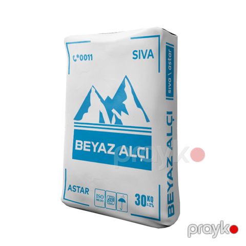 Beyaz alçı astar 30 kq — Omid.az — Təmir və tikinti