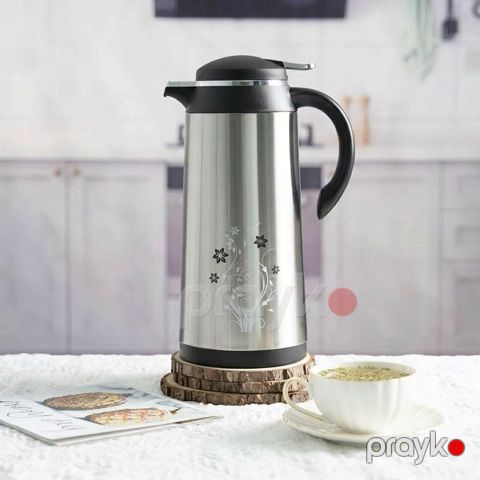 Termos Daydays, 1900 ml, metal, gümüşü — Bakı