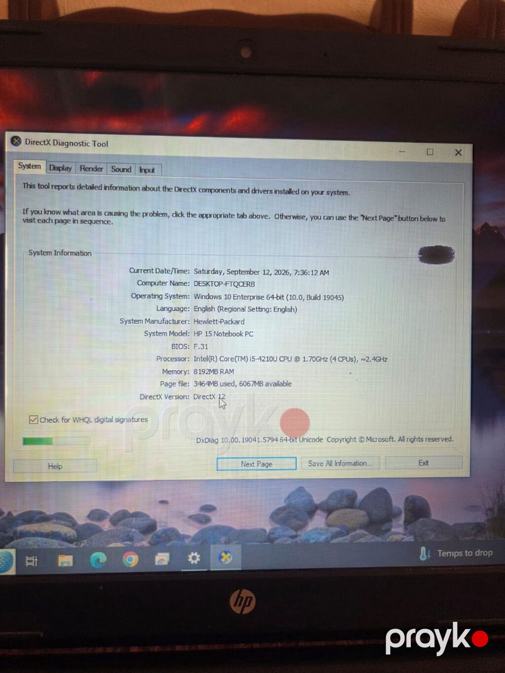 İşlənmiş HP 15.6 Intel Core i5, 256 GB, Ödənişli çatdırılma, Rayonlara çatdırılma — HP, Bakı (4)