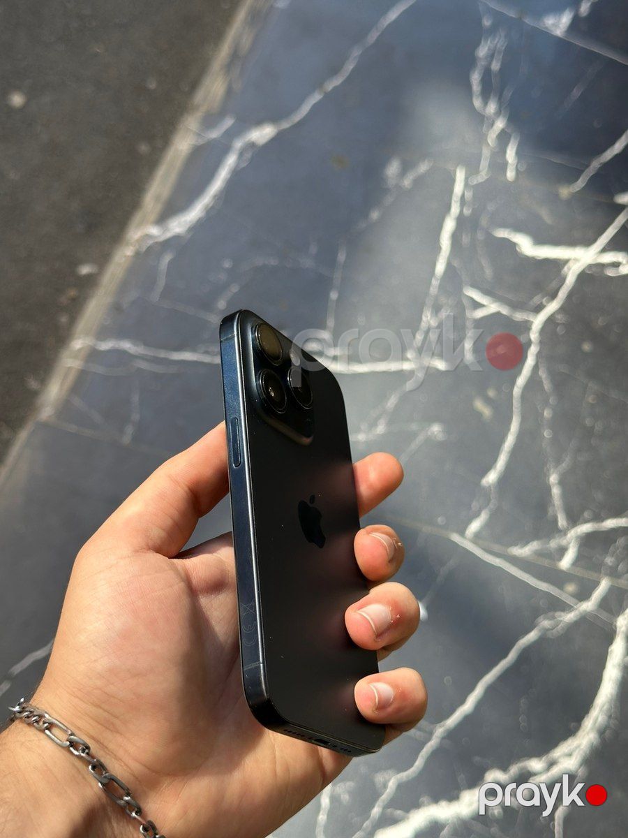 Apple iPhone 15 Pro Blue Titanium 128GB/8GB — Smartfonlar, Bakı (3)