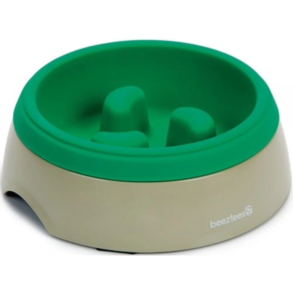 Beeztees Melamin Slow Feeder Bowl Lento Slow Feeder Bowl, Ø 17.5 5.5 sm — 250 ml — Bakı