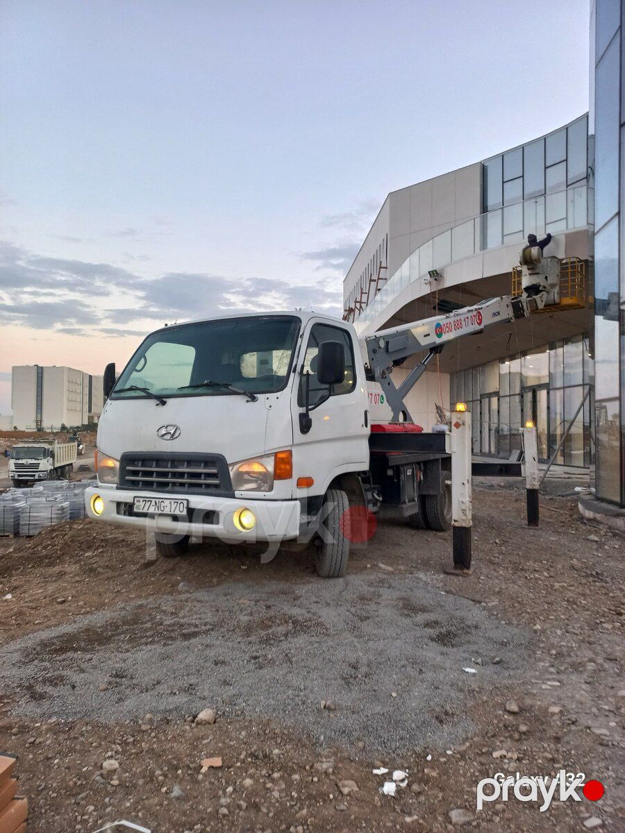 Avtokran Hyundai, 2008 il — İnşaat texnikası, Quba (4)