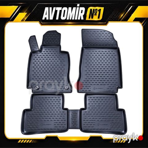 Mercedes-Benz C-Class W204 2008-2014 üçün salon rezin ayaqaltı — Bakı