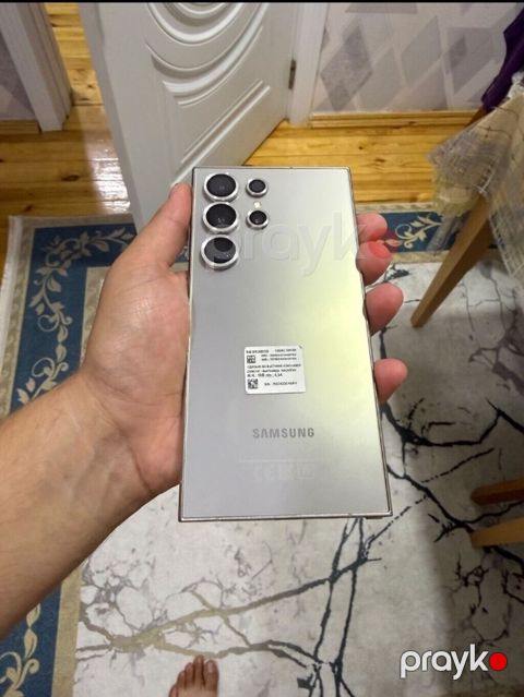 Samsung Galaxy S23 Ultra, 512 GB, rəng - Gümüşü, Barmaq izi