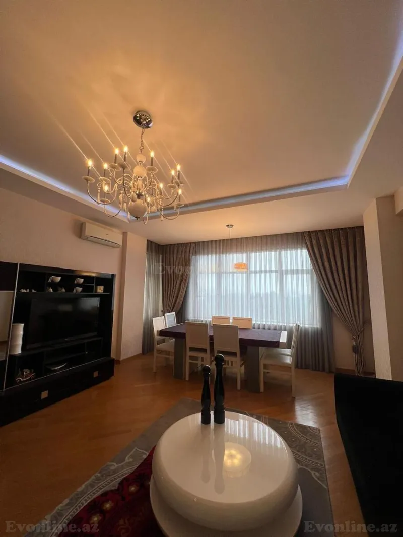 Kirayə verilir 3 otaqlı Mənzil Yeni tikili 120 m² Bakı, Səbail r — Mənzil, Bakı (6)