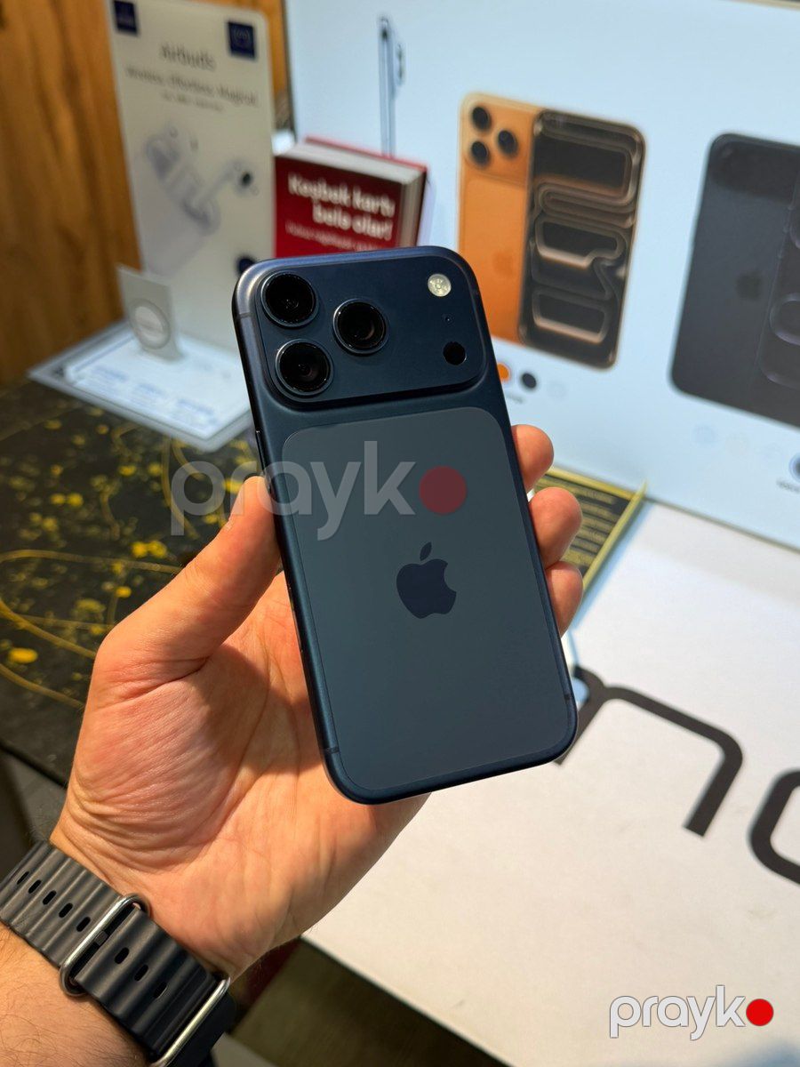 Apple iPhone 17 Pro Deep Blue 256GB/12GB — Smartfonlar, Bakı (2)