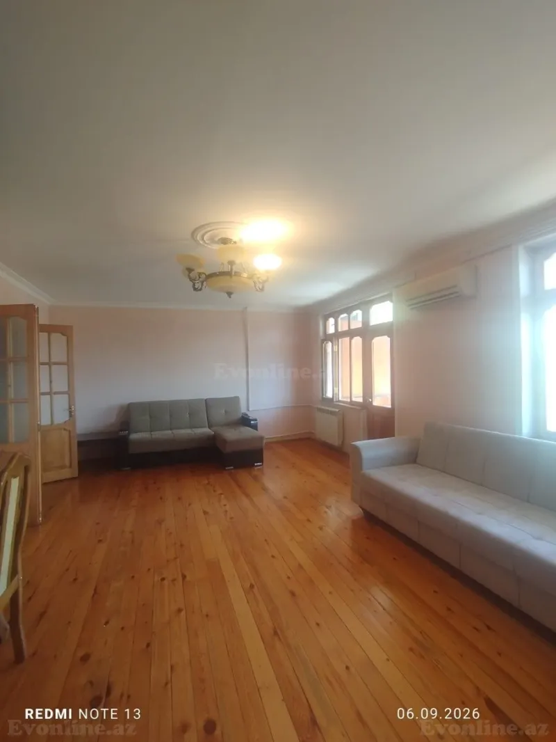 Kirayə verilir 4 otaqlı Mənzil Köhnə tikili 110 m² Bakı, Xətai r., Həzi Aslanov m — Mənzil, Bakı (4)