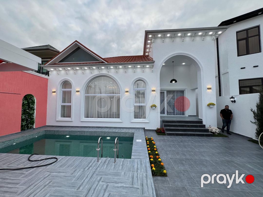 Satılır 4 otaqlı həyət evi/bağ evi 140 m² — Ev, villa, Bakı (6)