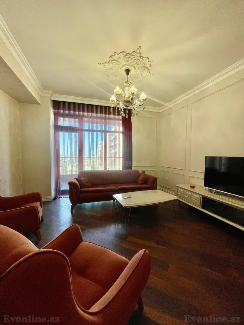 Kirayə verilir 3 otaqlı Mənzil Yeni tikili 148 m² Bakı, Yasamal r., 8 Noyabr m — Mənzil, Bakı (6)