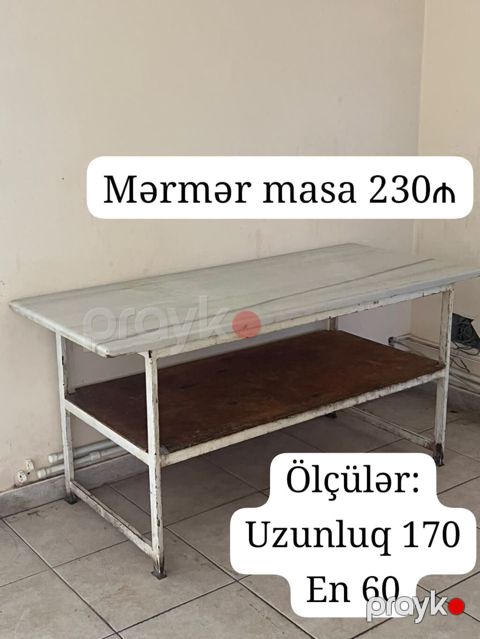 Düz masa, Açılmayan, Zəmanətsiz, Kredit yoxdur — Bakı