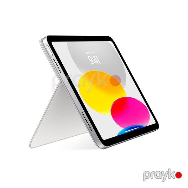 Apple Ipad (10th generation) Folio Cover with Magic Keyboard White — Mallar, Bakı (5)