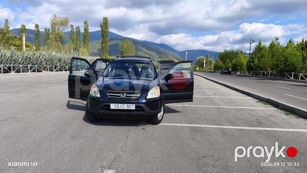 Honda CR-V, 2.4 L, 2002 il, 322 000 km — Avtomobillər, Şəki (5)