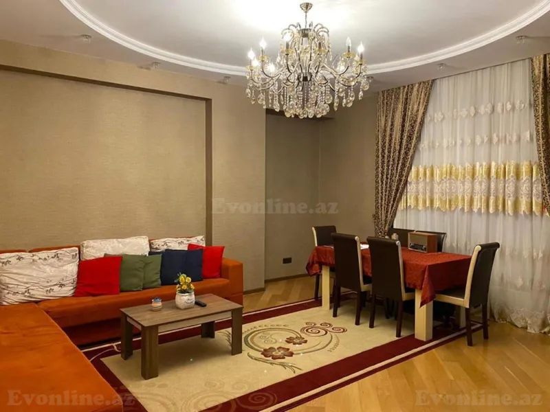 Kirayə verilir 3 otaqlı Mənzil Yeni tikili 120 m² Bakı, Yasamal r., Elmlər Akademiyası m — Bakı