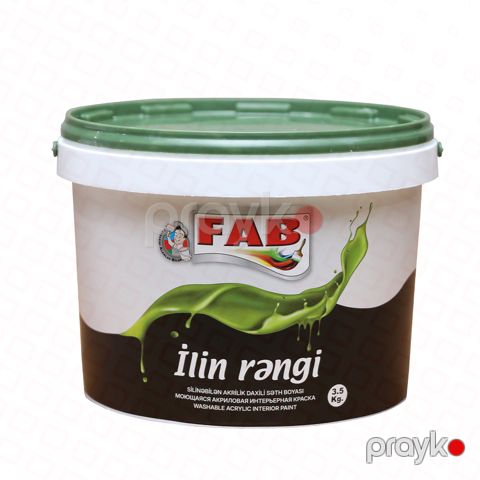 Fab ilin rəngi X103-ADAÇAYI yaşılı 3,5KQ — Bakı