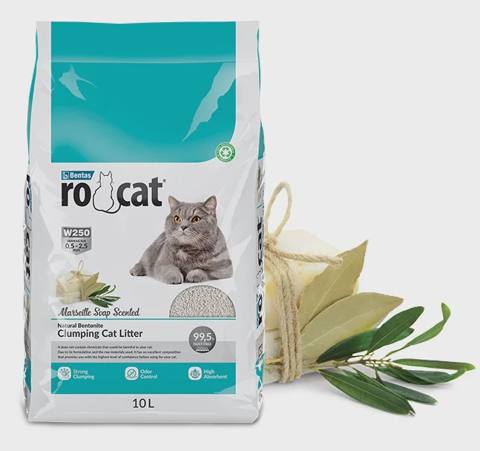 Rocat Marsel sabunu ətirli topalaşan pişik qumu, 10 l — Мысықтар