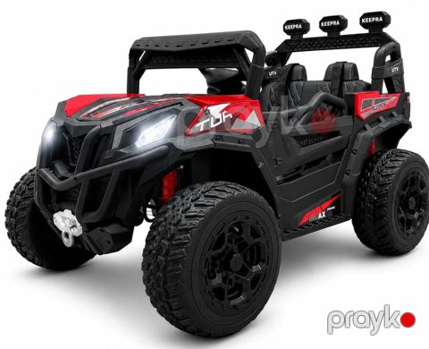 Uşaq elektrik avtomobili Fast Truck AYNHC301-RZR, qırmızı, 8 yaşa qədər — Bakı