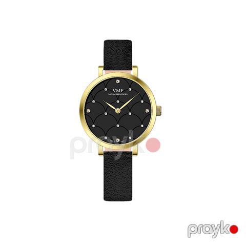 Qol Saatı Qadın VMF Şəhər V2110/4PS/3D1/41 Black-Gold — Bakı
