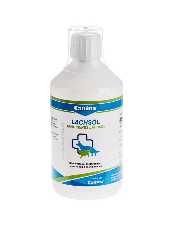 Canina Lachsöl Pişiklər və İtlər üçün Qızılbalıq Yağı, 250 ml — Bakı